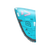 Duotone Evo D/LAB LEI kite 10m in cyan – side view