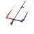 Duotone Trust Bar quad control bar in purple and orange with chicken loop and quad-line system