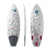 Tabla de kitesurf de olas Duotone Volt D/LAB quad fin strapless en blanco y gris