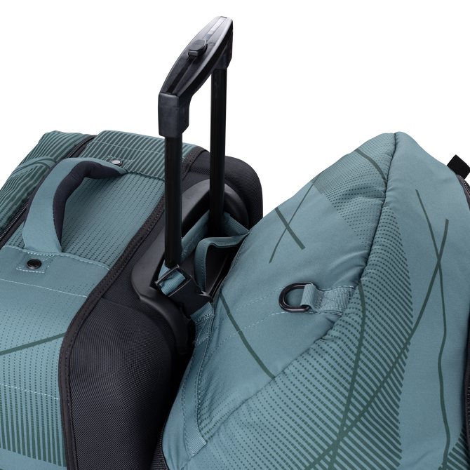 Duotone Team Bag Kite-Reisetasche 145 cm in slate-teal mit Trolley-Griff, Detailansicht