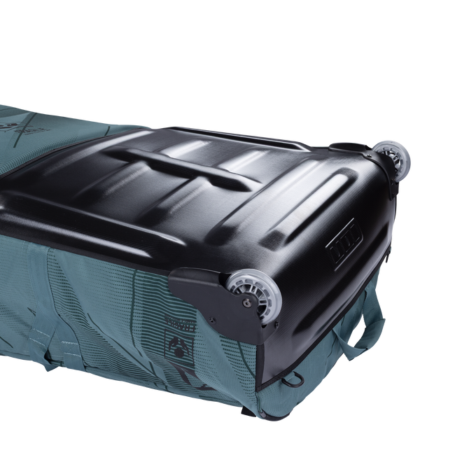 Duotone Team Bag sac de kitesurf 165 cm en bleu acier et noir avec trolley à coque rigide