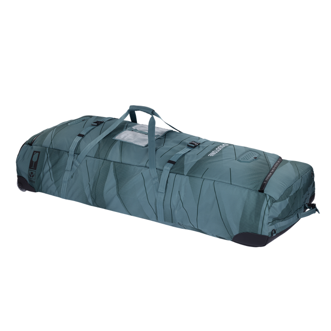 Duotone Team Bag sac de voyage kitesurf 165 cm en teal ardoise avec imprimé géométrique