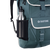 Duotone Daypack mochila 40L em teal – detalhe bolso lateral com garrafa