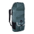 Mochila Duotone Daypack 40l em teal ardósia com padrão ripstop geométrico, vista frontal