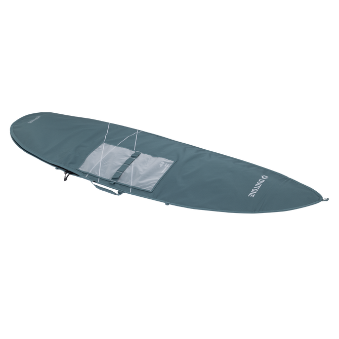 Duotone Boardbag Single Surf bolsa para prancha de surf 6'0" em azul cinzento aço com bolso em rede