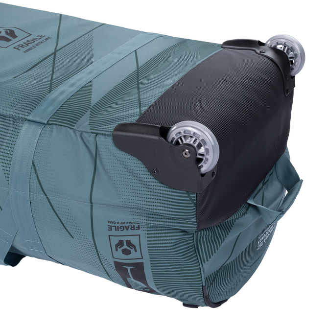 Duotone Combi Bag borsa da viaggio per kiteboard in teal ardesia con ruote