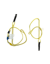 Duotone Back Pigtail Y Neo CB pièce de rechange kite en jaune clair et gris