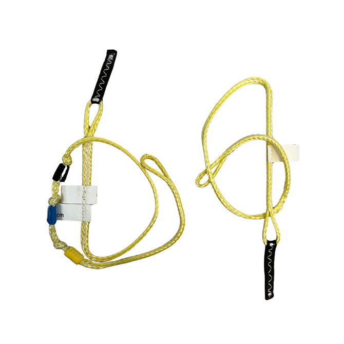 Duotone Back Pigtail Y Neo CB ricambio kite in giallo chiaro e grigio