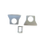 Ricambio Duotone Clickbar center part bearing taglia unica in grigio argento con piastre metalliche