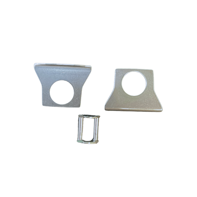 Ricambio Duotone Clickbar center part bearing taglia unica in grigio argento con piastre metalliche