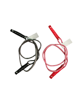 Duotone Evo back pigtails spare part (1 pair) in black-grey and red