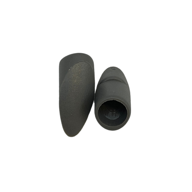 Duotone Fusion Boom end plugs spare part 2pcs in dark charcoal
