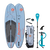 Duotone Flow Air SLS iSUP package in slate blue with paddle, pump and bag