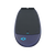Duotone Crush SLS wing foil board in midnight navy, top-down view showing EVA deck pad and carbon construction