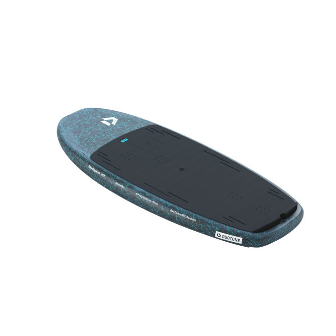 Duotone Sky Style SLS Foilboard 4'7" in dunklem türkis mit Carbon PVC Sandwich Konstruktion