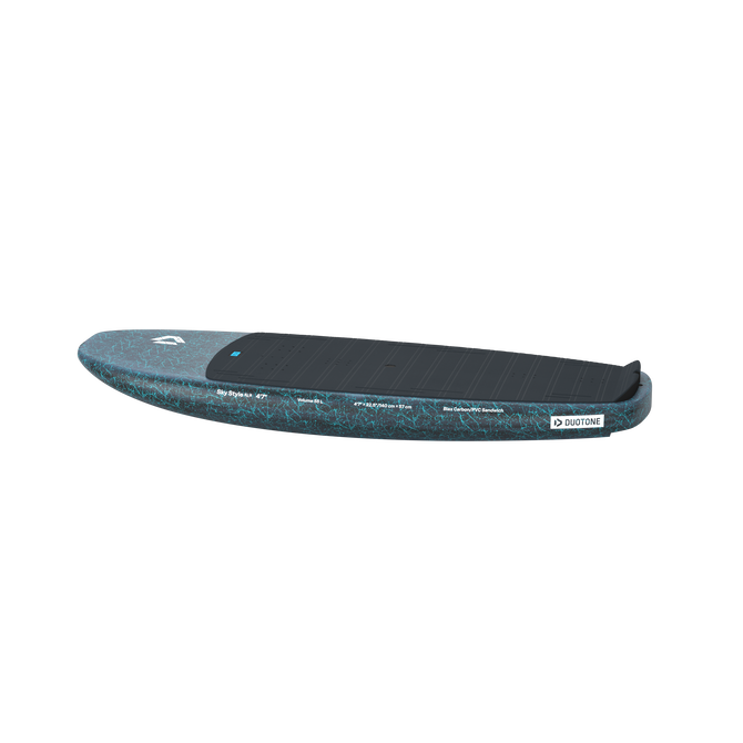 Duotone Sky Style SLS Foilboard 4'7" / 140 cm × 53 cm in dunklem petrol