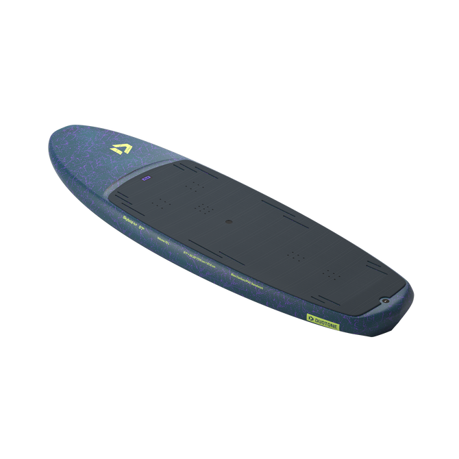 Duotone Skybrid SLS planche de foil 5'7" 100L en bleu nuit, vue du dessus