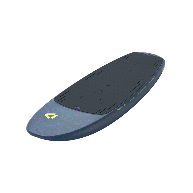 Planche de foil Duotone Skybrid SLS 5'7'' en bleu ardoise avec deck pad noir