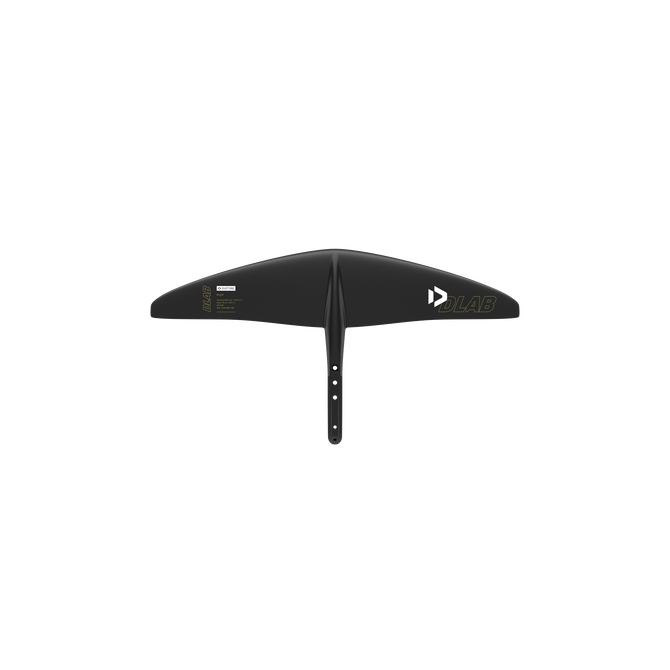 Duotone Pop D/LAB front wing 800 in matte black – back view
