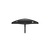 Duotone Pop D/LAB front wing 800 in carbon black, front view