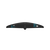 Duotone Crest SLS foil front wing 1200 in charcoal black with teal accents – back view