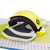 Fixation de kitesurf Duotone Vario en jaune citron et noir avec réglage continu