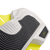 Détail du pad et sangle de fixation kitesurf Duotone Vario en gris, blanc et jaune néon