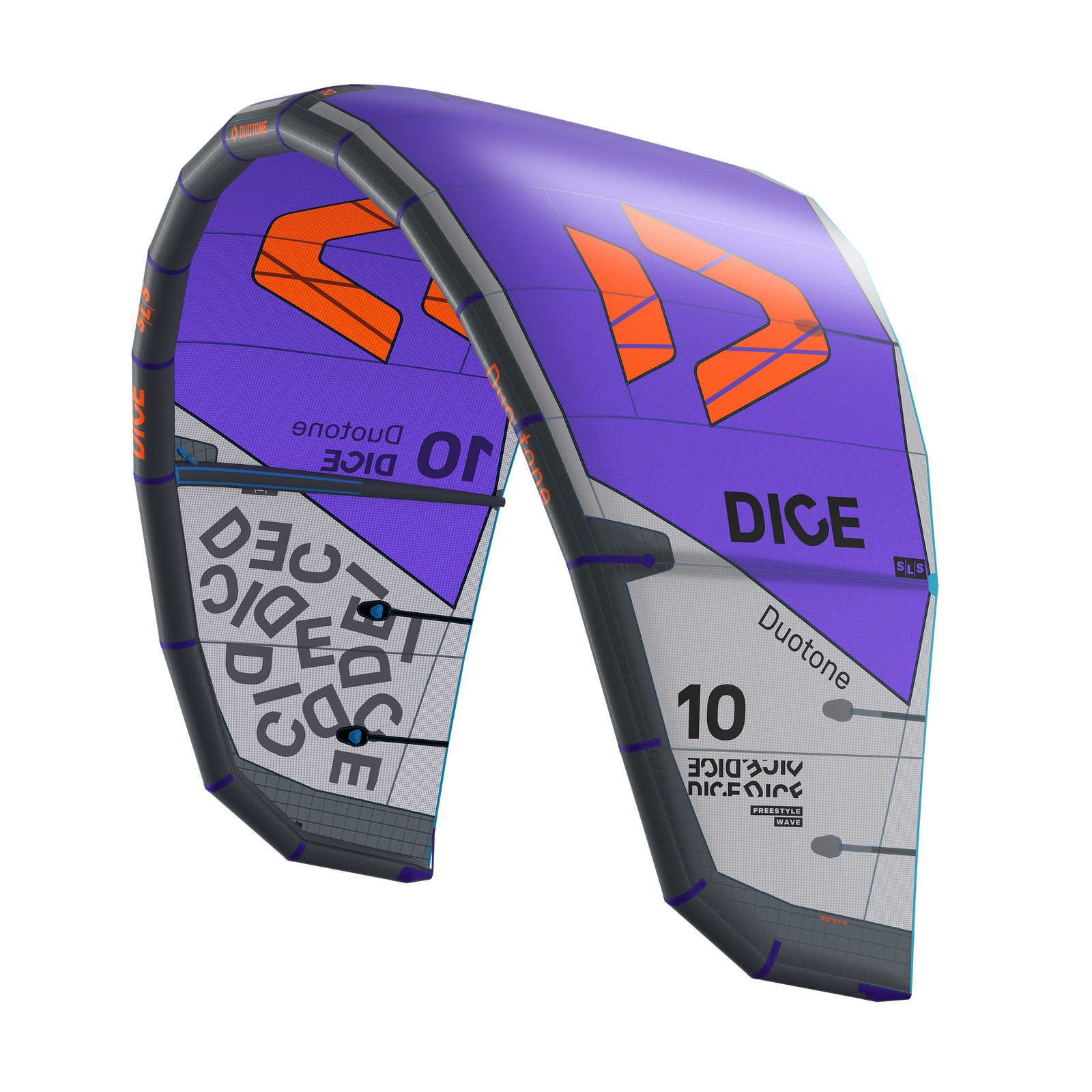 Dice SLS - C01:gray/purple