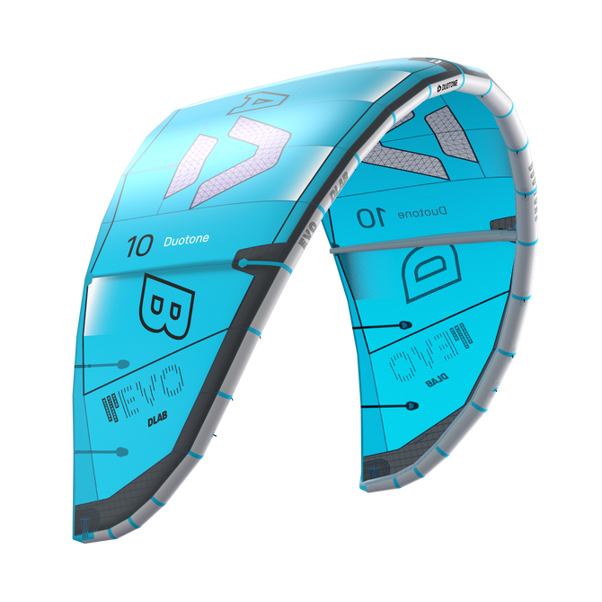 Duotone Evo D/LAB LEI kite 10 m in ciano