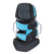 Fixation de kitesurf Duotone Entity 360 NTT 360 en noir et cyan